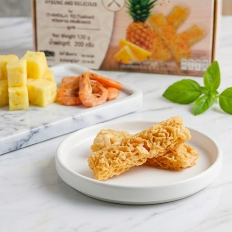ขนมหมี่ทองกรอบ รสสับปะรดกุ้ง - Image 3